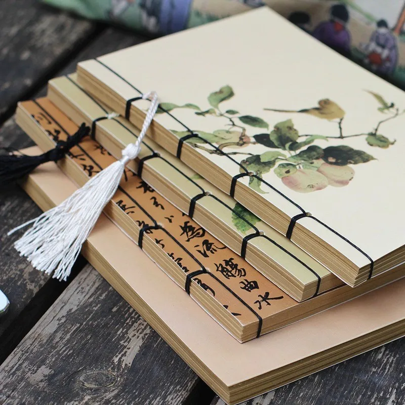 Chinese Retro Personal Diary Notebook Antique Tassels Blank Kraft Jounals Sketchbook Notebooks Notepad Student Stationery
Chinese Retro Personal Diary Notebook Antique Tassels Blank Kraft Jounals Sketchbook Notebooks Notepad Student Stationery