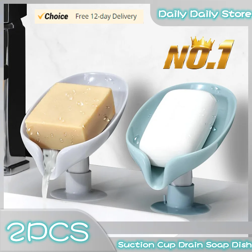 1/2PCS Soap Holder Leaf Shape Soap Tray Bathroom Shower Drain Soap Dish Soap Storage Container For Kitchen Bathroom Accessories
1/2PCS Soap Holder Leaf Shape Soap Tray Bathroom Shower Drain Soap Dish Soap Storage Container For Kitchen Bathroom Accessories