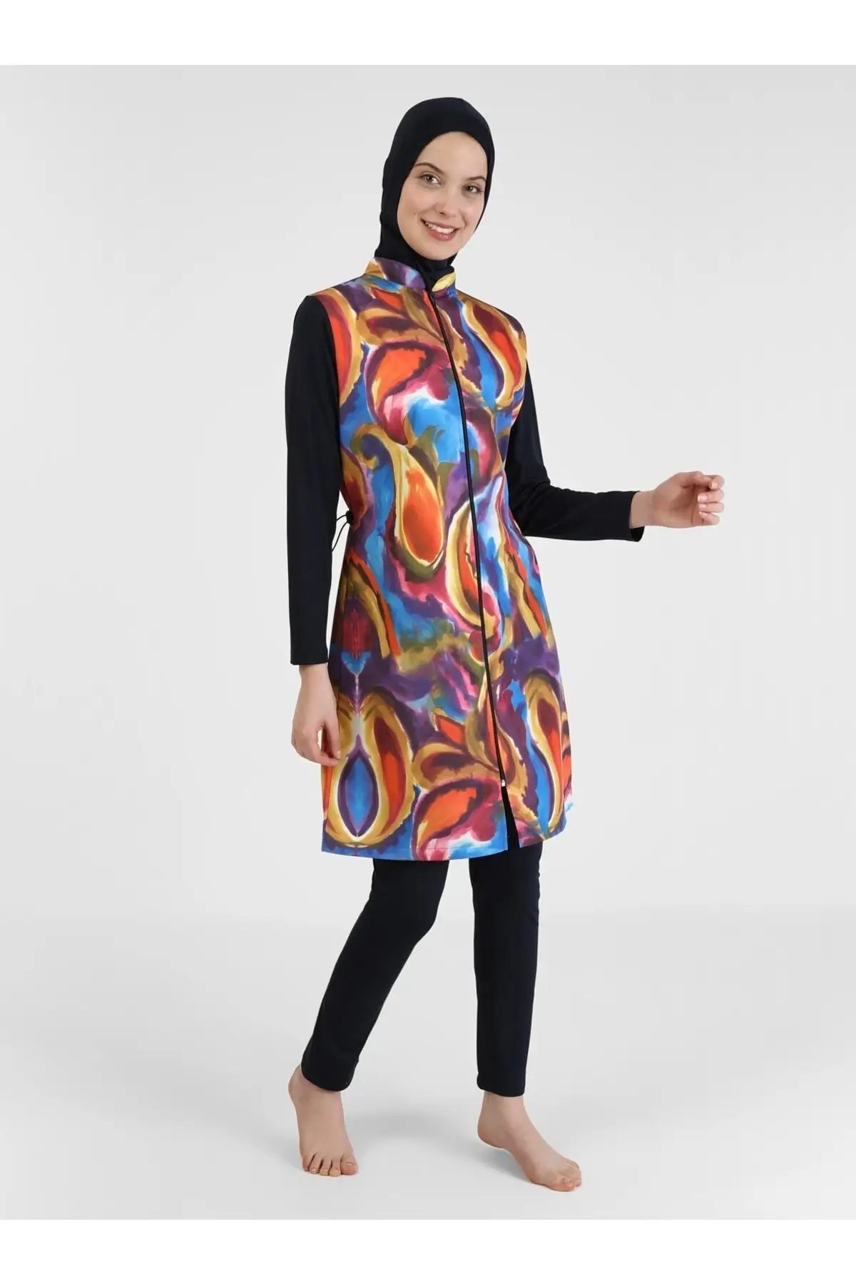 New Burkinis Muslim Swimwear Modest Summer Clothing Long Sleeve Swimming Hijab Sport Islamic Swimsuit Bathing Suit Suit
New Burkinis Muslim Swimwear Modest Summer Clothing Long Sleeve Swimming Hijab Sport Islamic Swimsuit Bathing Suit Suit