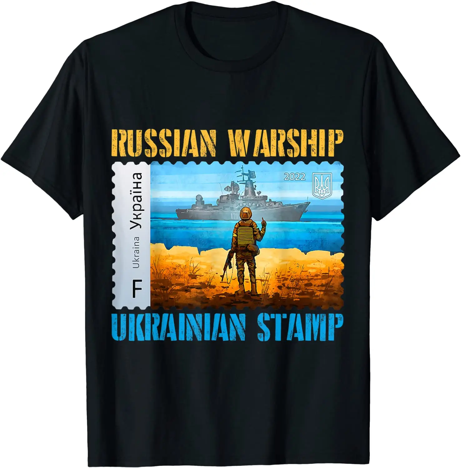 Ukraine Postage Warship Ukrainian Stamp Flag Pride Men T-Shirt Short Sleeve Casual Cotton O-Neck Summer Tees
Ukraine Postage Warship Ukrainian Stamp Flag Pride Men T-Shirt Short Sleeve Casual Cotton O-Neck Summer Tees