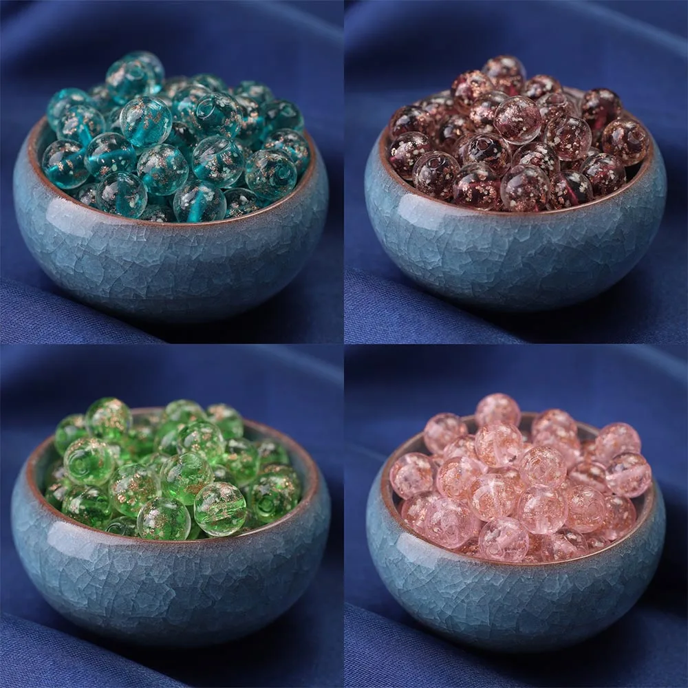 10PCS 10mm Glass Sand Luminous Beads for Jewellery Making DIY Handmade Loose Spacer Beads Charm Bracelets Necklaces Accessories
10PCS 10mm Glass Sand Luminous Beads for Jewellery Making DIY Handmade Loose Spacer Beads Charm Bracelets Necklaces Accessories