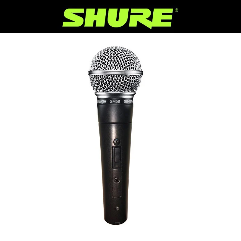 Original Shure Sm58 Professional Performance Wired Microphone Stage Guitar Playing and Singing Dynamic Microphone Recording Live
Original Shure Sm58 Professional Performance Wired Microphone Stage Guitar Playing and Singing Dynamic Microphone Recording Live