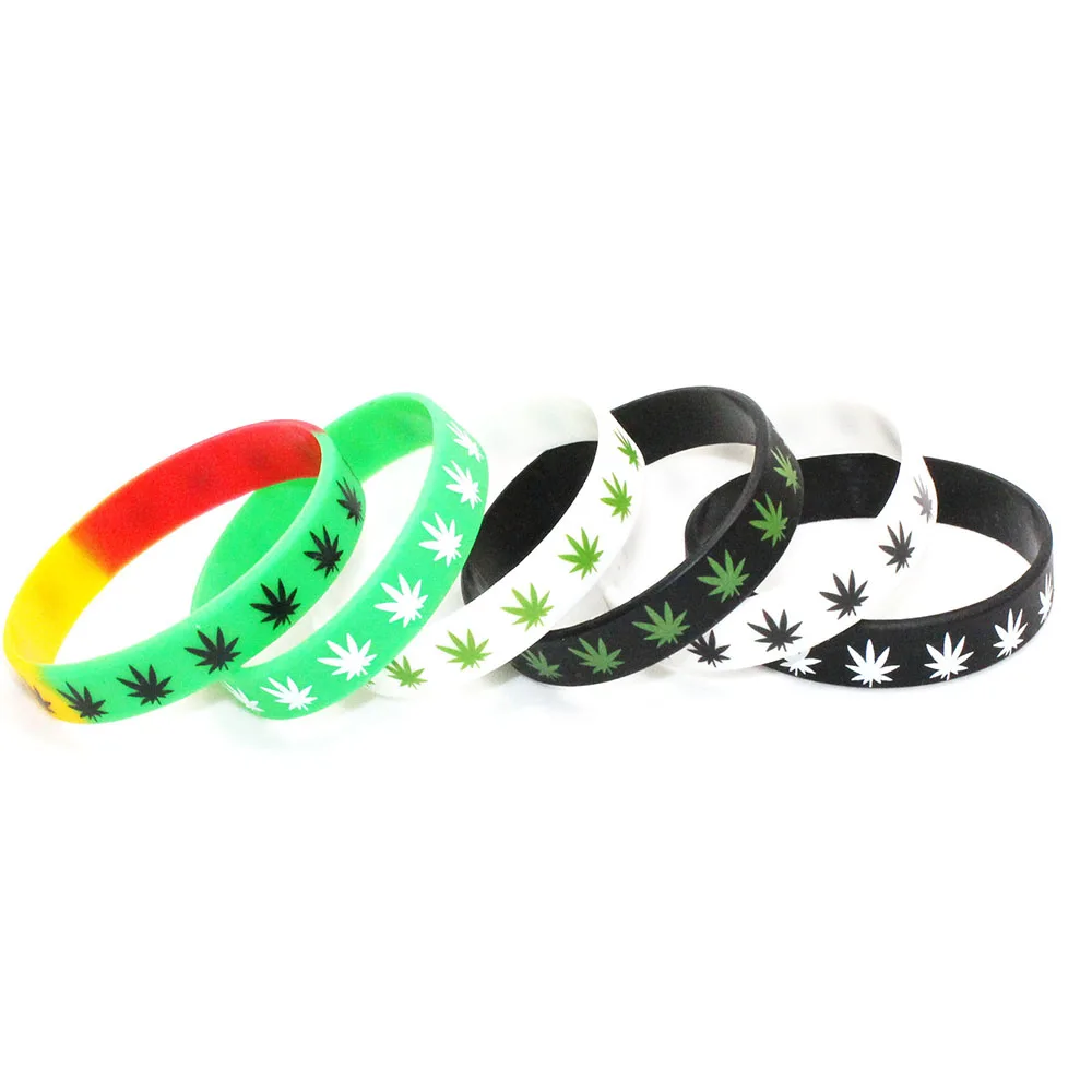 HIPHOP Silicone Wristbands Leaf Jamaica Bob Rubber Bracelet Friendship Couple Gift Decor Accessories
HIPHOP Silicone Wristbands Leaf Jamaica Bob Rubber Bracelet Friendship Couple Gift Decor Accessories