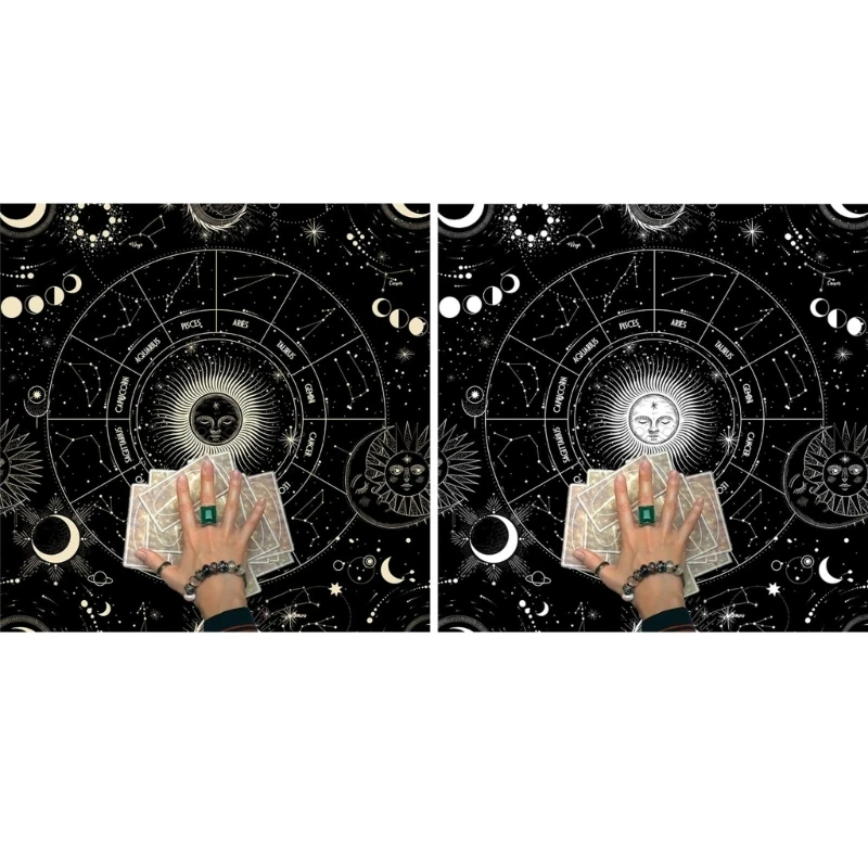 Ткань Для Таро, искусственная ткань, 12 созвездий, Алтары, искусственная ткань для стола, квадратный гобелен, товары для творчества
Ткань Для Таро, искусственная ткань, 12 созвездий, Алтары, искусственная ткань для стола, квадратный гобелен, товары для творчества