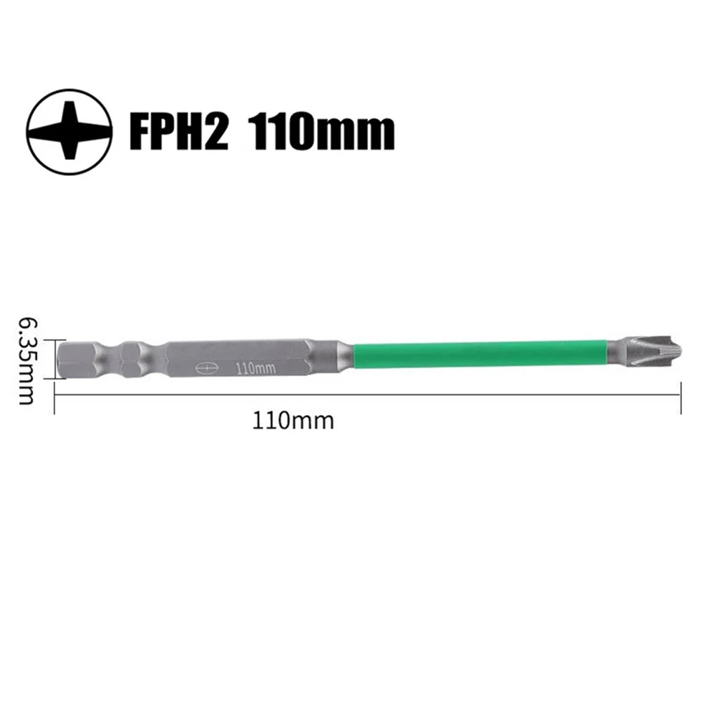 6pcs Magnetic Special Slotted Cross Screwdriver Bit 65mm 110mm FPH2 Screwdrivers Bits For Socket Switch Hand Tools
6pcs Magnetic Special Slotted Cross Screwdriver Bit 65mm 110mm FPH2 Screwdrivers Bits For Socket Switch Hand Tools