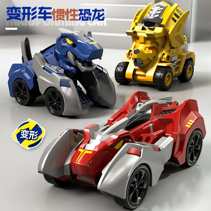 

Детская игрушечная машинка-трансформер, автомобиль-трансформер, инерционная машинка-трансформер для столкновений, игрушечные машинки-трансформеры в один клик