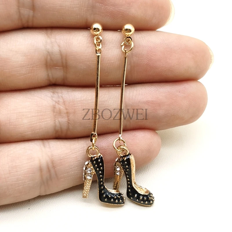 High Heel Earrings Cute Enamel High Heels Women Earrings Wholesale High Quality The Best Gift for Girls Handmade Jewelry Diy 
High Heel Earrings Cute Enamel High Heels Women Earrings Wholesale High Quality The Best Gift for Girls Handmade Jewelry Diy