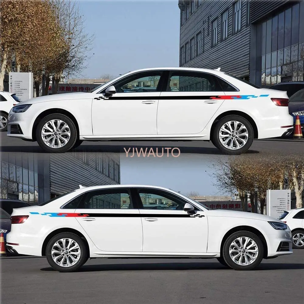 2 PCS Stripe Car Body Decal Stickers Waterproof Graphics Side Decal Car Body Side Stickers
2 PCS Stripe Car Body Decal Stickers Waterproof Graphics Side Decal Car Body Side Stickers