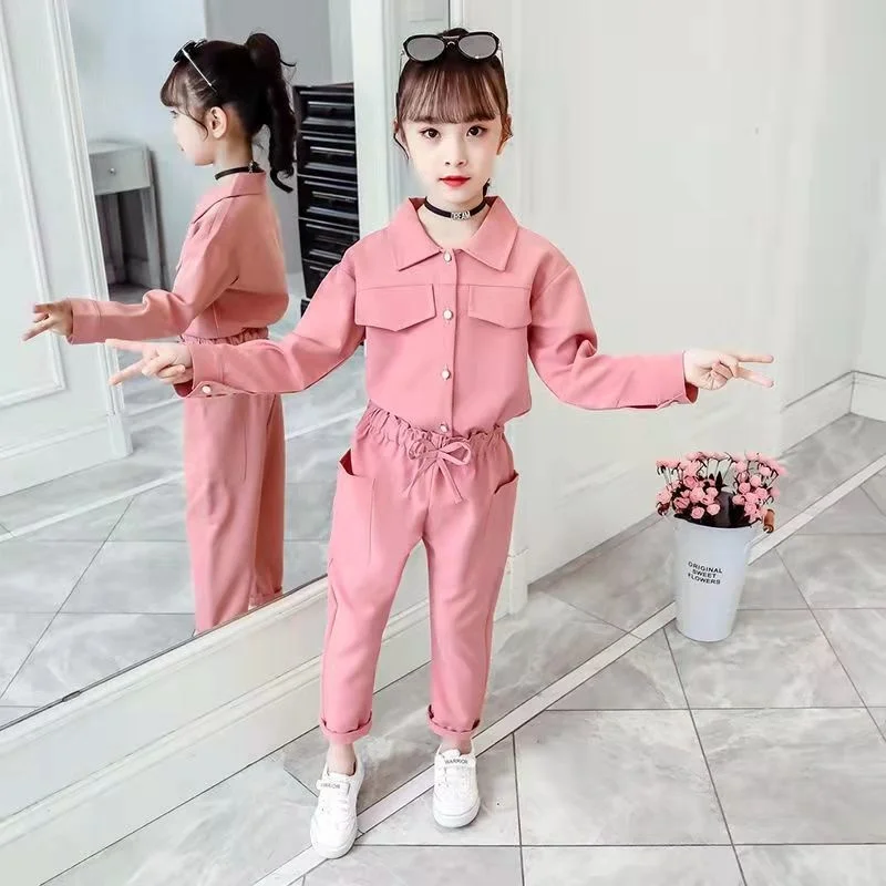 2022 Girls Clothes Sets Autumn Spring Long Sleeve Tops + Pants 2PCS Tracksuit Children Clothing Set Kids Outfit 4 6 8 10 12 Year
2022 Girls Clothes Sets Autumn Spring Long Sleeve Tops + Pants 2PCS Tracksuit Children Clothing Set Kids Outfit 4 6 8 10 12 Year