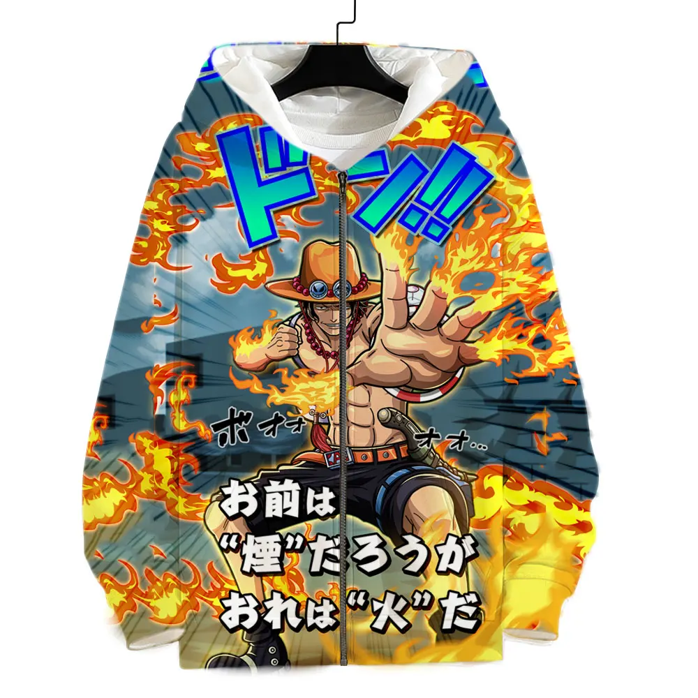 Zip Up Hoodies For Men Bandai One Piece 3D Print Cool Women Oversized Jacket Coat Luffy Fashion Male Sweatshirt Clothes
Zip Up Hoodies For Men Bandai One Piece 3D Print Cool Women Oversized Jacket Coat Luffy Fashion Male Sweatshirt Clothes