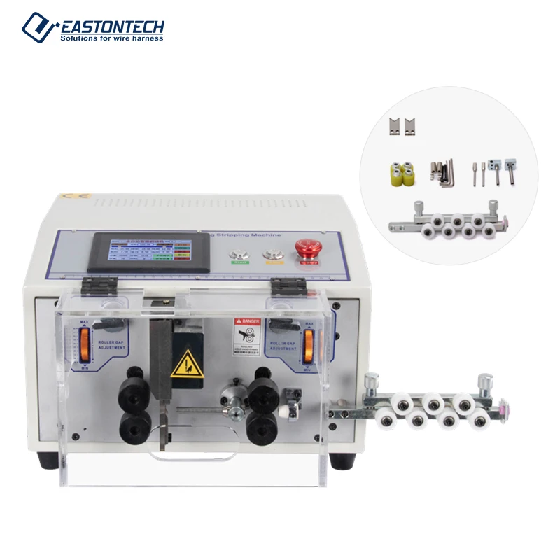 EW-02+ 0.1-4.5mm2 touch screen automatic wire cutting stripping machine stripping
EW-02+ 0.1-4.5mm2 touch screen automatic wire cutting stripping machine stripping