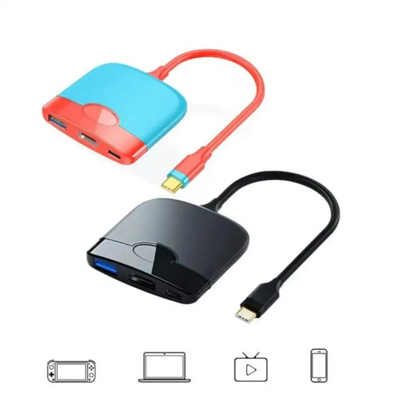 USB Switch Type-C USB HUB 3-in-1 Type-C Docking Station Type-C To HDMI-compatible Converter For Switch HUB USB C PC Accessories
USB Switch Type-C USB HUB 3-in-1 Type-C Docking Station Type-C To HDMI-compatible Converter For Switch HUB USB C PC Accessories