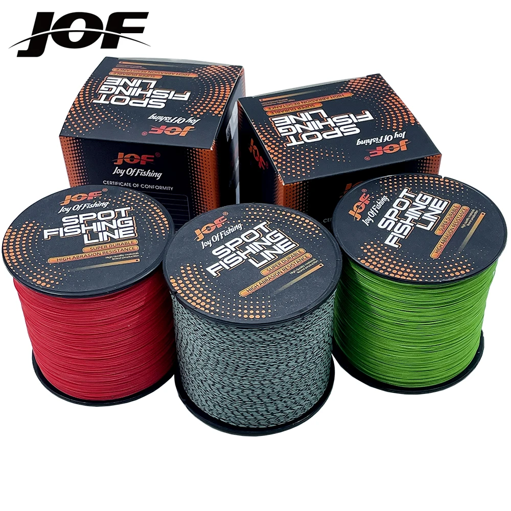 JOF 300M 100% PE X8 Strands Braided Fishing Line Multifilament Fishing Line Super Strong for Carp Fishing Wire Colorfast 18-78lb
JOF 300M 100% PE X8 Strands Braided Fishing Line Multifilament Fishing Line Super Strong for Carp Fishing Wire Colorfast 18-78lb