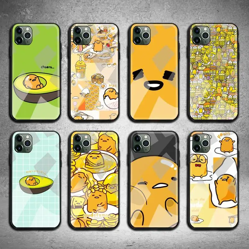 Sanrio G-Gudetama Phone Case Tempered Glass For iPhone 14 Plus 13 12 Mini 11 Pro XR XS MAX X SE 2020 Cover
Sanrio G-Gudetama Phone Case Tempered Glass For iPhone 14 Plus 13 12 Mini 11 Pro XR XS MAX X SE 2020 Cover