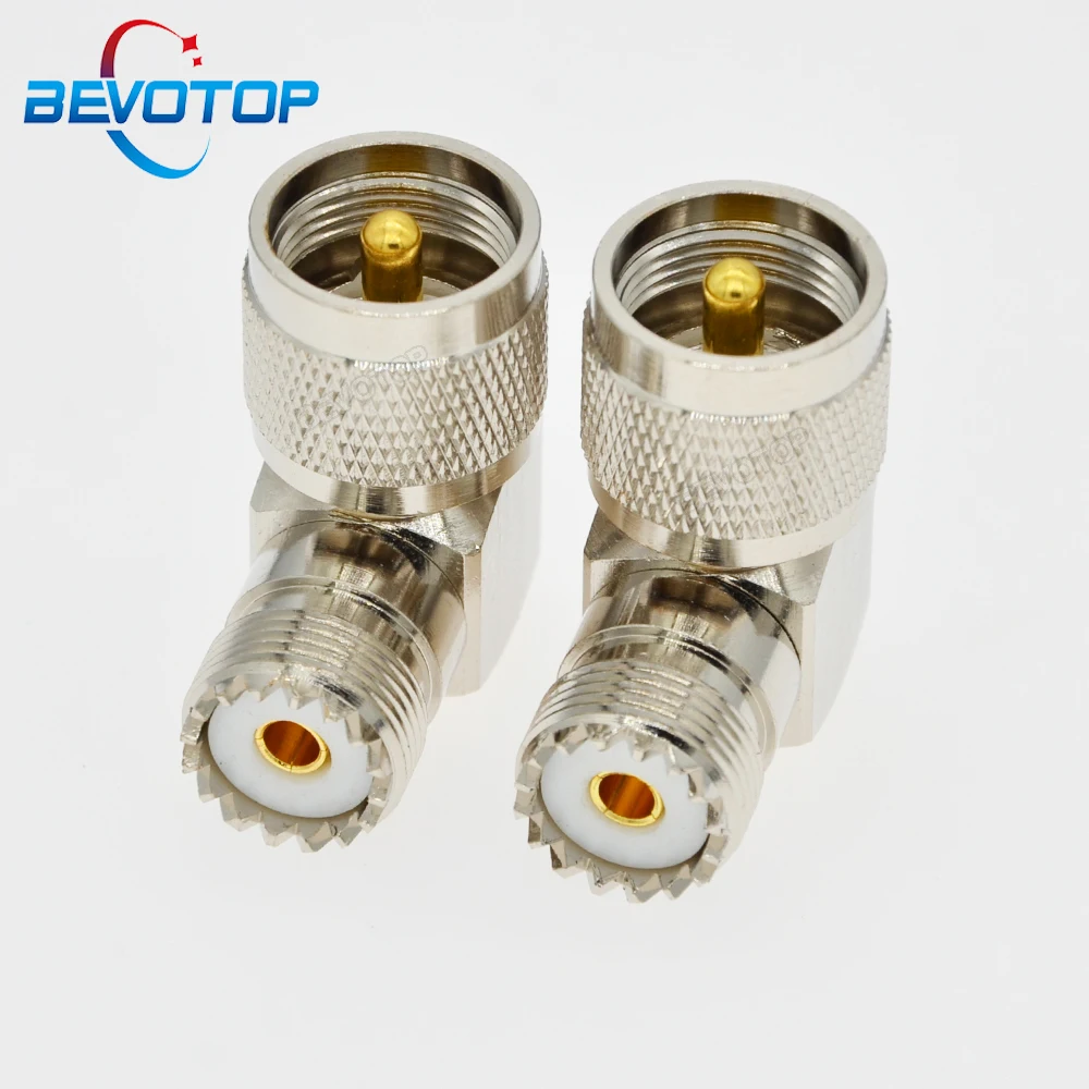 1pcs UHF Connectors PL259 Male to SO239 Female Right Angle Coaxial Adapter for CB Ham Radio Antenna SWR Meter Cable Extention
1pcs UHF Connectors PL259 Male to SO239 Female Right Angle Coaxial Adapter for CB Ham Radio Antenna SWR Meter Cable Extention