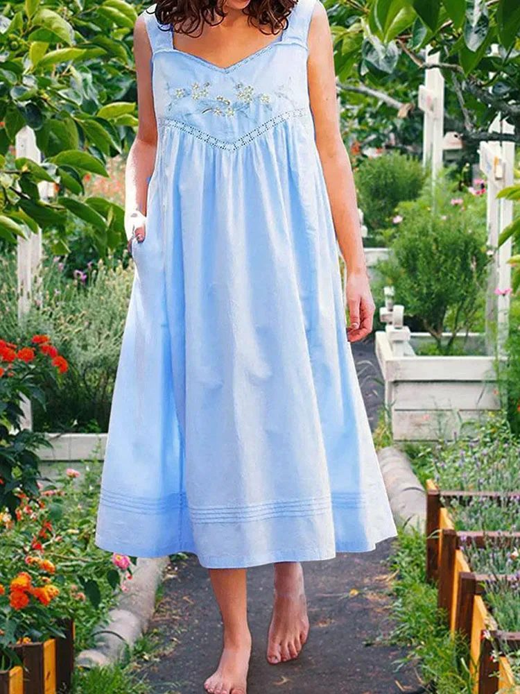 Vintage Printed Women Tank Dress Summer Boho Style Elegant Streetwear Party Long Dress Fashion Sleeveless Ladies A-Line Dress
Vintage Printed Women Tank Dress Summer Boho Style Elegant Streetwear Party Long Dress Fashion Sleeveless Ladies A-Line Dress