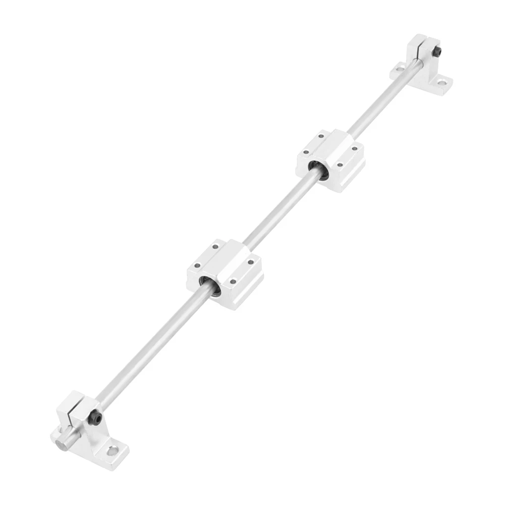 8mm x 400mm CNC Linear Rail Shaft Rod + SC8UU Bearing Block Set For 3D Printer Linear Linear
8mm x 400mm CNC Linear Rail Shaft Rod + SC8UU Bearing Block Set For 3D Printer Linear Linear