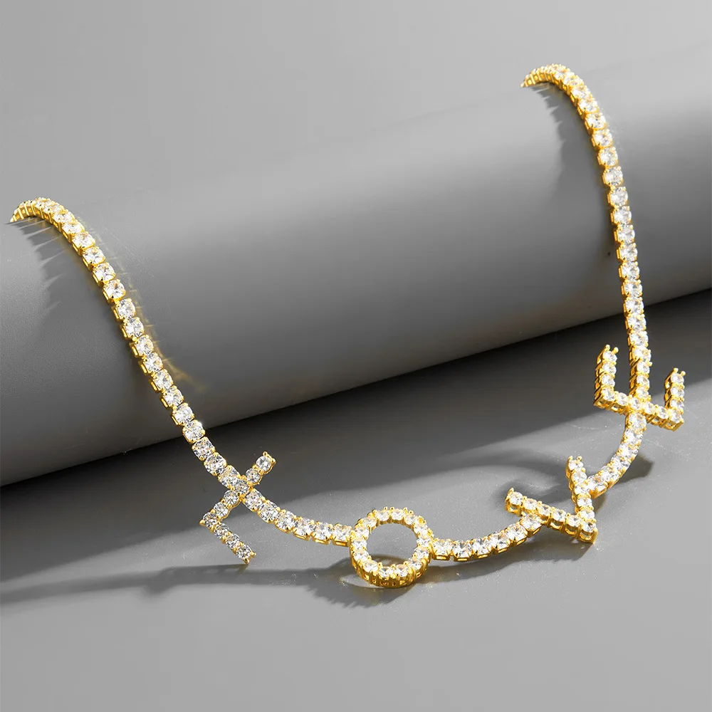 Hip-hop Jewelry LOVE Letter Stitching Pendant Full Of Diamonds Copper Micro-encrusted Zircon Tennis Chain All-match Necklace
Hip-hop Jewelry LOVE Letter Stitching Pendant Full Of Diamonds Copper Micro-encrusted Zircon Tennis Chain All-match Necklace