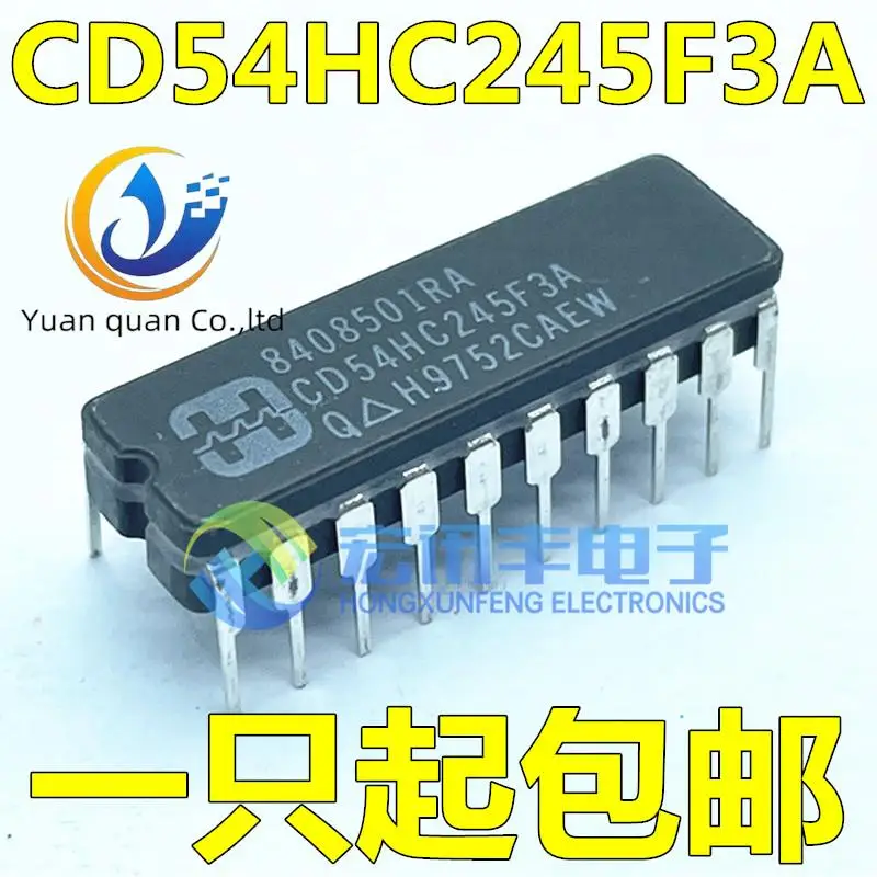 2 шт. Оригинальный Новый CD54HC245F3A SN54HC245AJ 54HC245J CDIP2 0 8-полосный автобусный трансивер
2 шт. Оригинальный Новый CD54HC245F3A SN54HC245AJ 54HC245J CDIP2 0 8-полосный автобусный трансивер