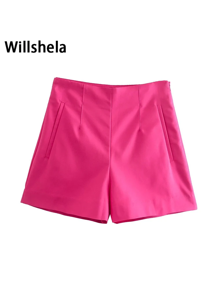 Willshela Women Fashion Solid Side Zipper Skirts Shorts Vintage High Waist Female Chic Lady Shorts
Willshela Women Fashion Solid Side Zipper Skirts Shorts Vintage High Waist Female Chic Lady Shorts