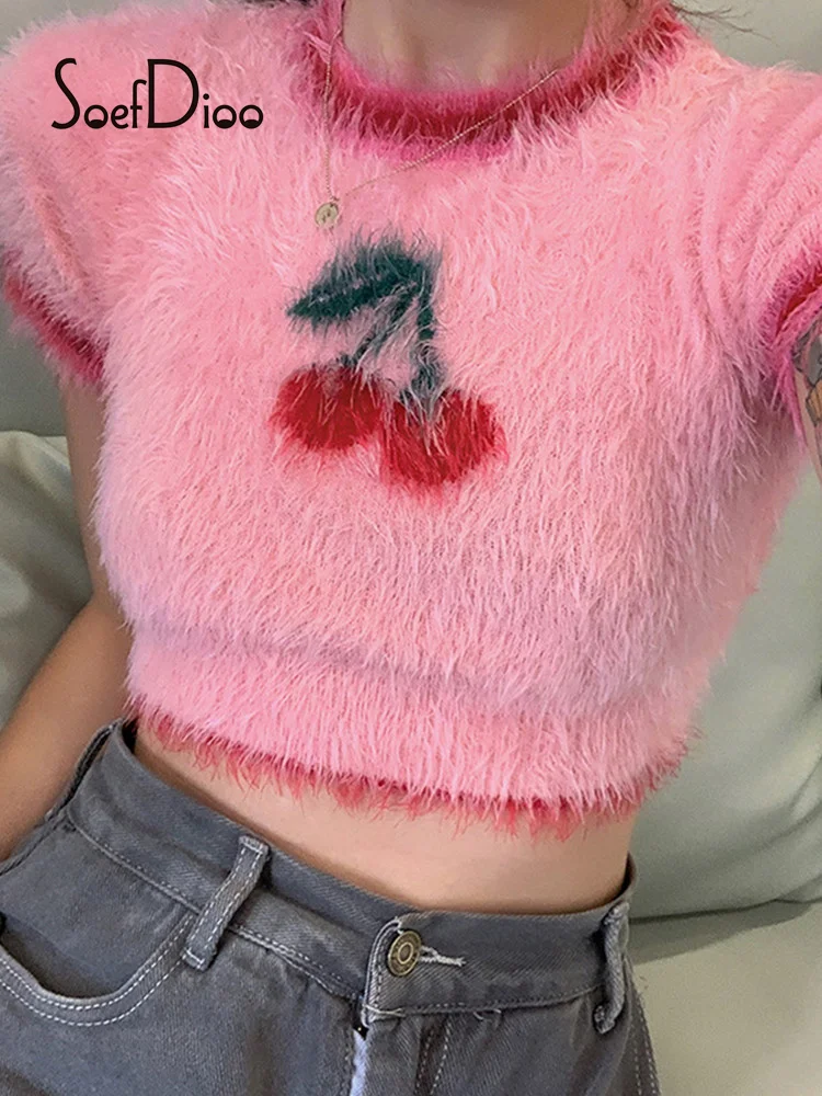 Soefdioo Printed O-neck Short Sleeve Sweater Crop Top Kawaii Tops Summer 2022 Cute T Shirts Women Clothing Sexy Streetwear
Soefdioo Printed O-neck Short Sleeve Sweater Crop Top Kawaii Tops Summer 2022 Cute T Shirts Women Clothing Sexy Streetwear
