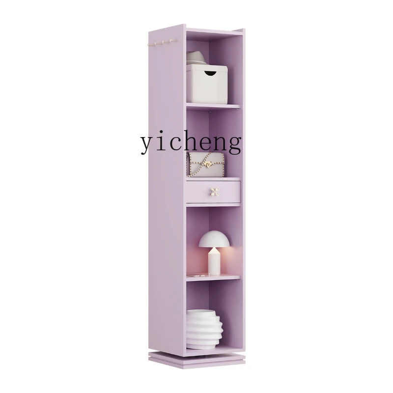 XL Floor Rotating Wardrobe with Dressing Mirror Bedroom Full Body Full-Length Mirror Corner Coat and Cap Storage Cabinet
XL Floor Rotating Wardrobe with Dressing Mirror Bedroom Full Body Full-Length Mirror Corner Coat and Cap Storage Cabinet