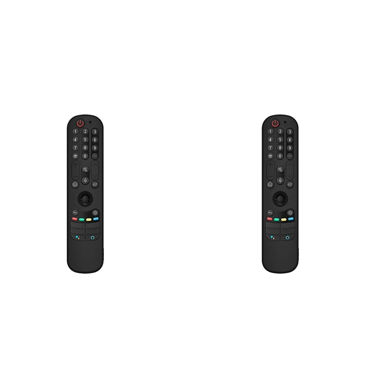 2 шт., силиконовый чехол для LG Φ MR21N/21GA, защитный чехол для пульта дистанционного управления LG OLED TV Remote AN MR21GA (черный)
2 шт., силиконовый чехол для LG Φ MR21N/21GA, защитный чехол для пульта дистанционного управления LG OLED TV Remote AN MR21GA (черный)