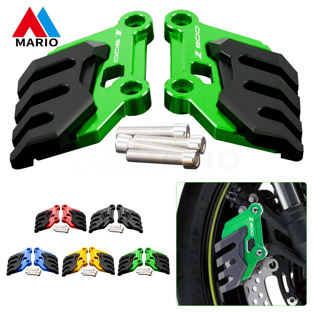 For Kawasaki Z900 Z 900 2017 2018 2019 2020 Motorcycle CNC Aluminum Front Brake Disc Caliper Guard Protector Fender Crash Cover
For Kawasaki Z900 Z 900 2017 2018 2019 2020 Motorcycle CNC Aluminum Front Brake Disc Caliper Guard Protector Fender Crash Cover
