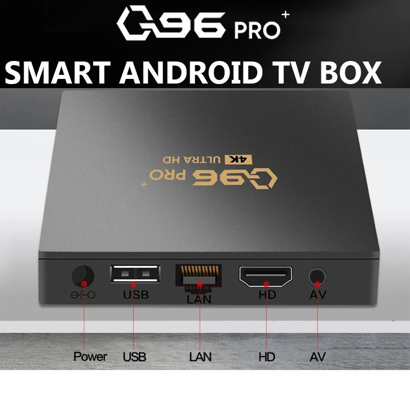 Smart TV Box Android 11 Q96 Pro+ Allwinner H313 Quad Core Media Player 2.4G WIFI 4K Set Top Box H.265 Home Theater
Smart TV Box Android 11 Q96 Pro+ Allwinner H313 Quad Core Media Player 2.4G WIFI 4K Set Top Box H.265 Home Theater