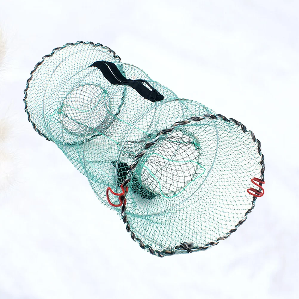 1PC Collapsible Fishing Net Mesh Trap Net Portable Fishing Landing Net Shrimp Cage for Fish Lobster Prawn Crayfish Crab (Dense
1PC Collapsible Fishing Net Mesh Trap Net Portable Fishing Landing Net Shrimp Cage for Fish Lobster Prawn Crayfish Crab (Dense