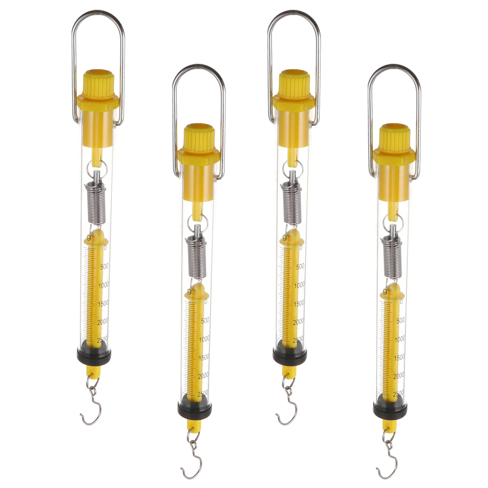 4 Pcs Spring Balance Scale Extension 500 Gram Weight Portable Scales Body Mass Scientific Math Classroom Push-pull Hanging Set
4 Pcs Spring Balance Scale Extension 500 Gram Weight Portable Scales Body Mass Scientific Math Classroom Push-pull Hanging Set