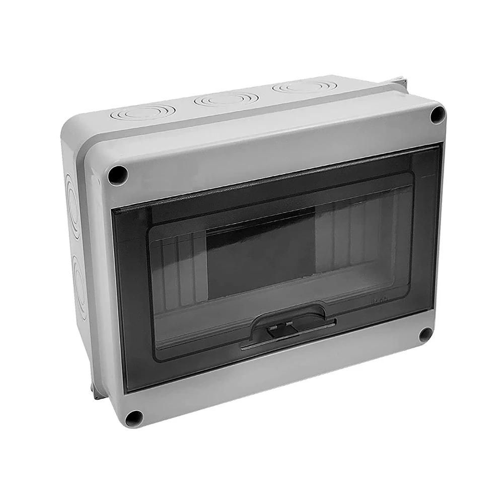 HT Waterproof Distribution Box 200 X 155 X 95 Mm Outdoor Box Surface-Mounted 1Row 8 Modules IP65 Fuse Box Home Supplies
HT Waterproof Distribution Box 200 X 155 X 95 Mm Outdoor Box Surface-Mounted 1Row 8 Modules IP65 Fuse Box Home Supplies