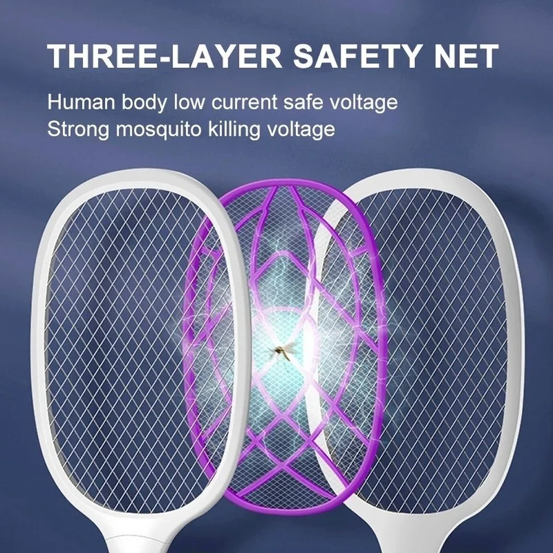 New Smart Home Two-in-one Mosquito Killer, Electric Shock Device, USB Rechargeable Insect Killer, Mosquito Killer
New Smart Home Two-in-one Mosquito Killer, Electric Shock Device, USB Rechargeable Insect Killer, Mosquito Killer