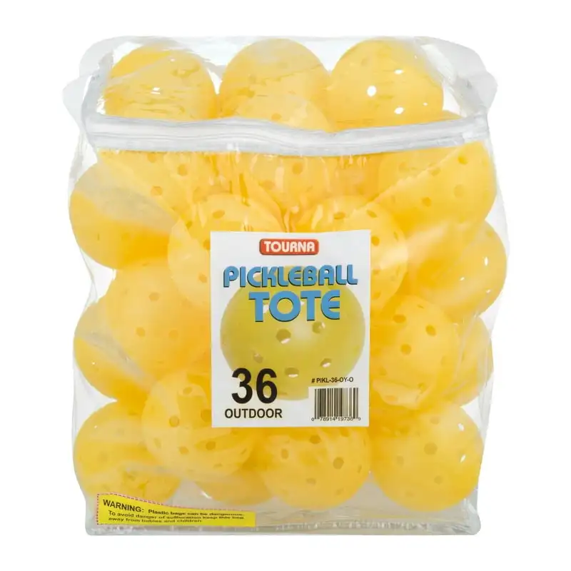 

Strike Outdoor Pickleball 36 Ball Tote Yellow. USAPA Approved. Air hockey Hockey puck Hockey tape Hockey grip
