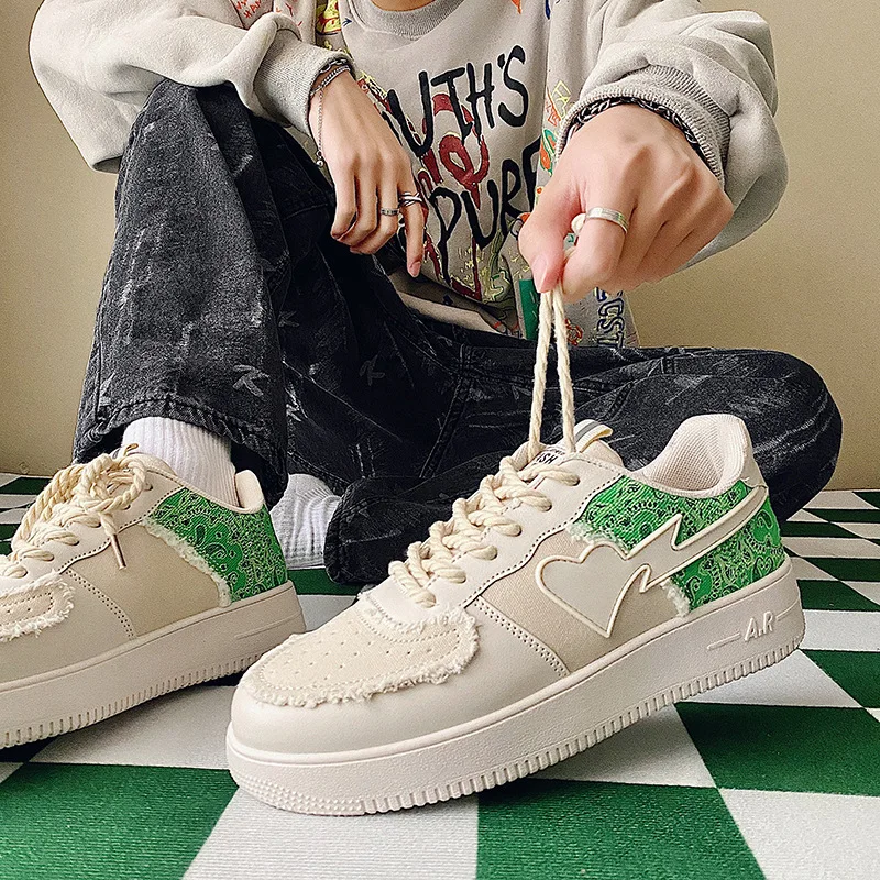 Men Casual Shoes New Korean Version Men Board Shoes Fashion Breathable Lace-Up Harajuku Ulzzang Men Sneakers Zapatos De Hombre
Men Casual Shoes New Korean Version Men Board Shoes Fashion Breathable Lace-Up Harajuku Ulzzang Men Sneakers Zapatos De Hombre