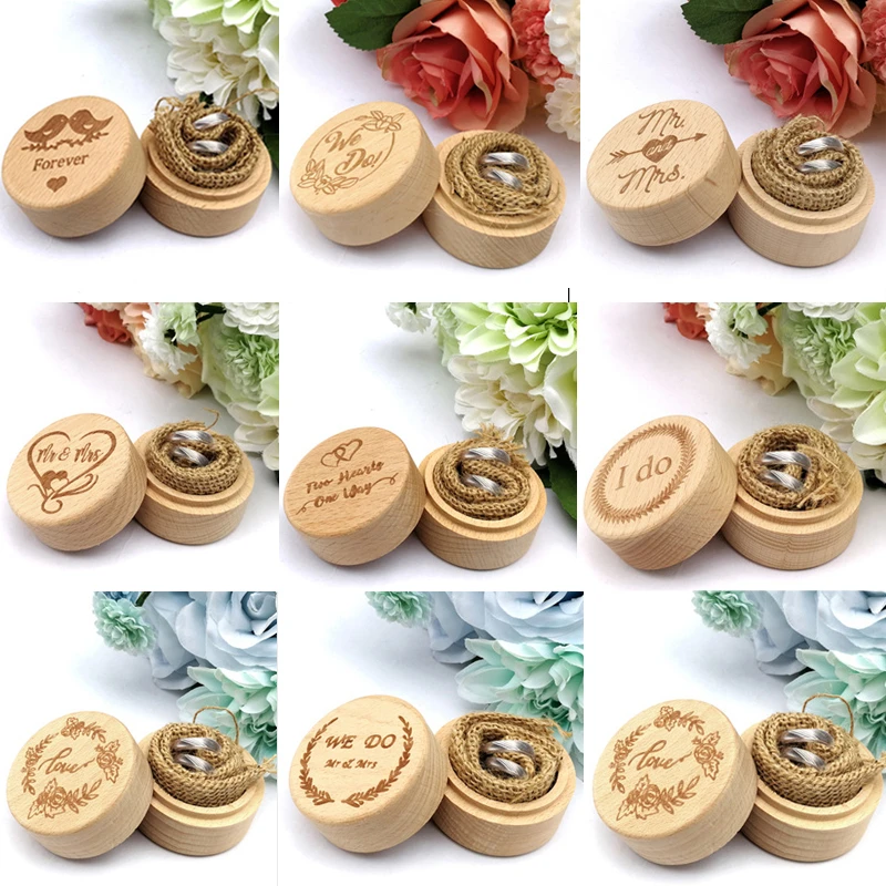 Engagement Ring Box Wooden Ring Box for Wedding Decoration Anniversary Gifts for Her Wedding Accessories Bride Groom Ceremony
Engagement Ring Box Wooden Ring Box for Wedding Decoration Anniversary Gifts for Her Wedding Accessories Bride Groom Ceremony