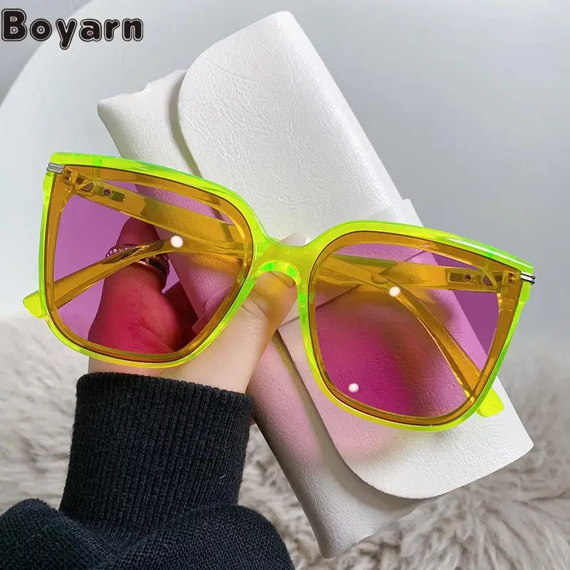 Boyarn New Fashion Hip Hop Disco Glasses, Fashionable Large Square Sunglasses, Net Red, Same Style Street Shooting Rice Nail Sun
Boyarn New Fashion Hip Hop Disco Glasses, Fashionable Large Square Sunglasses, Net Red, Same Style Street Shooting Rice Nail Sun