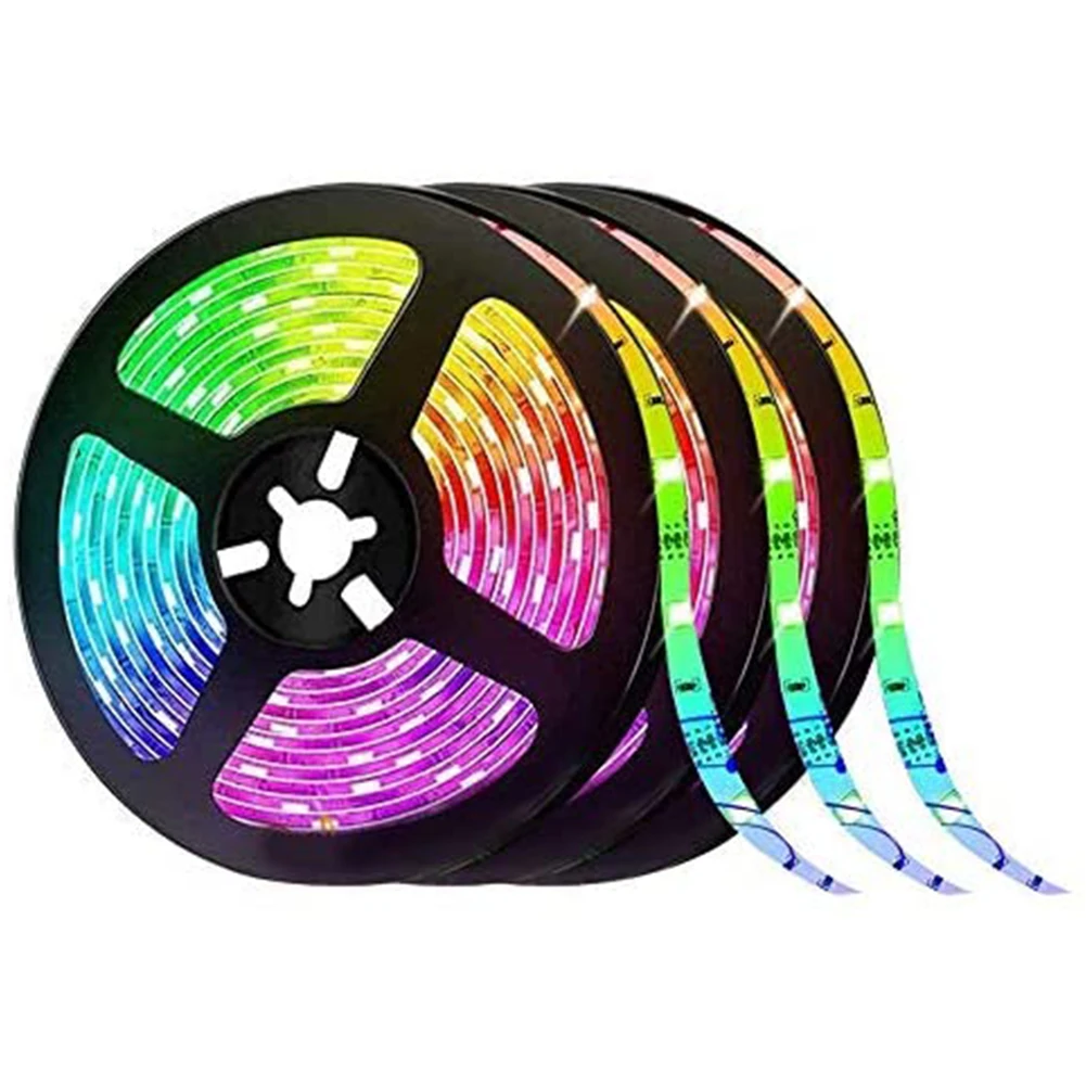 LED Strip Light USB Bluetooth RGB LED Lights Flexible Seven Color Change Strip Lights Ribbon TV Desktop Screen BackLight Diode
LED Strip Light USB Bluetooth RGB LED Lights Flexible Seven Color Change Strip Lights Ribbon TV Desktop Screen BackLight Diode