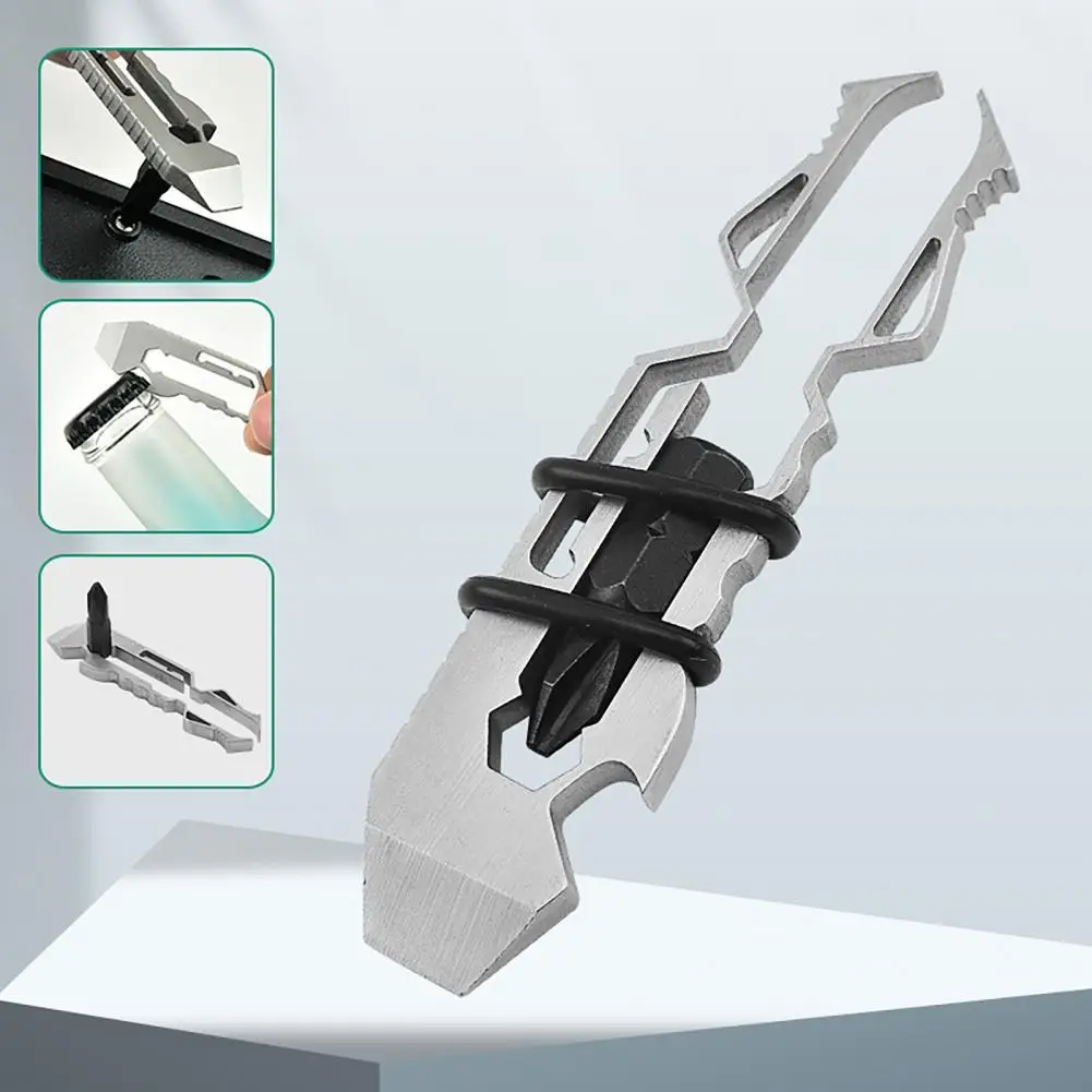 Открывалка для бутылок, ручной многофункциональный гаечный ключ из нержавеющей стали для походов и кемпинга
Открывалка для бутылок, ручной многофункциональный гаечный ключ из нержавеющей стали для походов и кемпинга