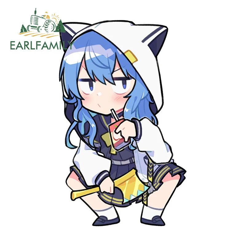 EARLFAMILY 13 см x 8,1 см для Hololive Hoshimati Suisei автомобильные наклейки протектор двери автомобиля Милая наклейка забавная фургон графика
EARLFAMILY 13 см x 8,1 см для Hololive Hoshimati Suisei автомобильные наклейки протектор двери автомобиля Милая наклейка забавная фургон графика