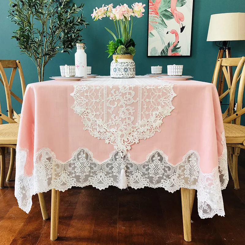 ins Home cloth European outdoors party PINK/WHITE Lace embroidery tablecloth Table ornaments Photo background cloth
ins Home cloth European outdoors party PINK/WHITE Lace embroidery tablecloth Table ornaments Photo background cloth