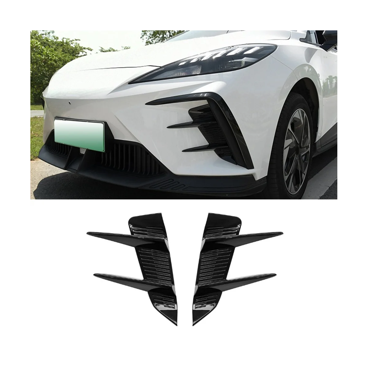 Car Front Bumper Spoiler Side Air Vent Trim Cover Trim for MG 4 MG4 EV Mulan 2023 Accessories
Car Front Bumper Spoiler Side Air Vent Trim Cover Trim for MG 4 MG4 EV Mulan 2023 Accessories