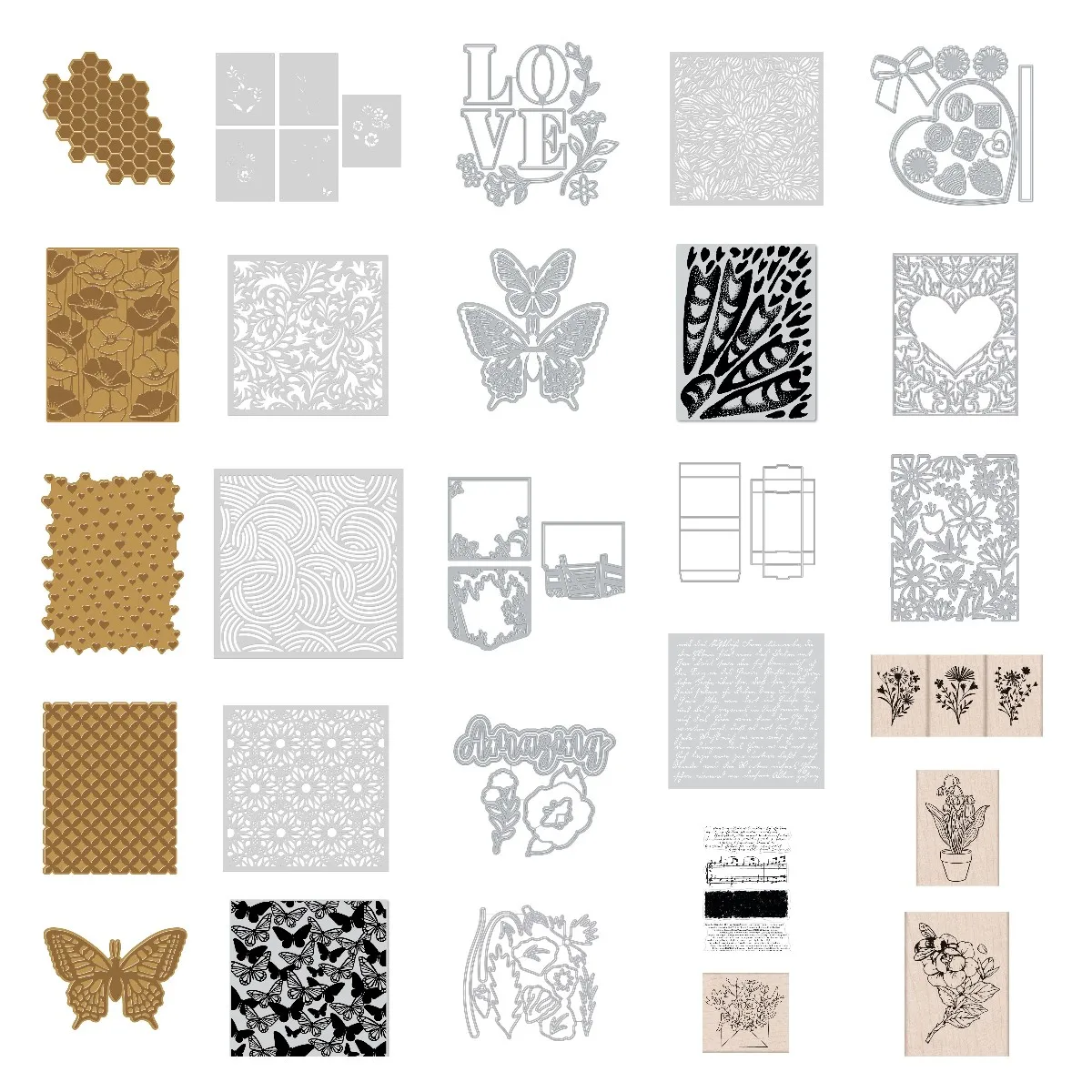 Delicate Butterfly Petal Burst February 2023 Release Metal Cutting Dies Stamps Stencil Hot Foil For Scrapbooking Album
Delicate Butterfly Petal Burst February 2023 Release Metal Cutting Dies Stamps Stencil Hot Foil For Scrapbooking Album