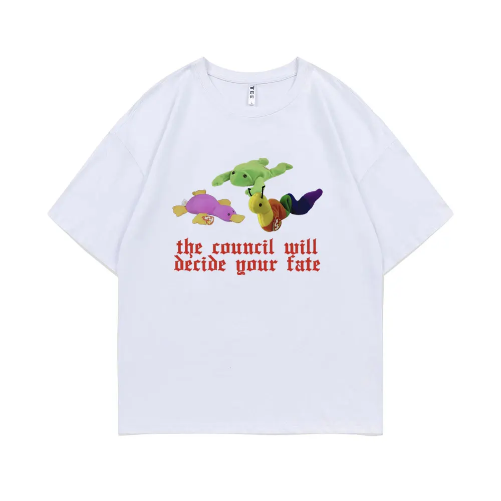 Funny Oddly Specific Tshirt The Council Will Decide Your Fate Print T Shirt Men Women Soft Cotton Parody Meme T-shirt Man Tees 
Funny Oddly Specific Tshirt The Council Will Decide Your Fate Print T Shirt Men Women Soft Cotton Parody Meme T-shirt Man Tees
