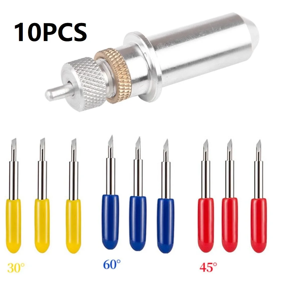 Workshop Equipment Hand Tools Blades 30°/ 45°/ 60° Anti-static Cutting Tools Fits Most Cutting Plotter No Rust
Workshop Equipment Hand Tools Blades 30°/ 45°/ 60° Anti-static Cutting Tools Fits Most Cutting Plotter No Rust