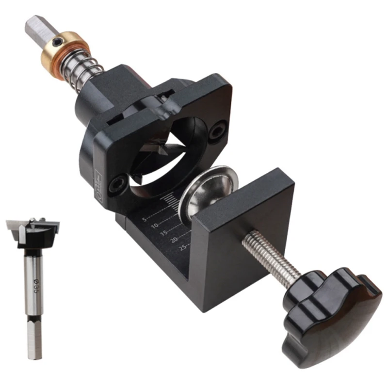 Concealed Hinge Drilling Dowel Jig 35mm Hole Drill Guide Locator Hole Puncher Door Cabinet Hinge Household Installation
Concealed Hinge Drilling Dowel Jig 35mm Hole Drill Guide Locator Hole Puncher Door Cabinet Hinge Household Installation