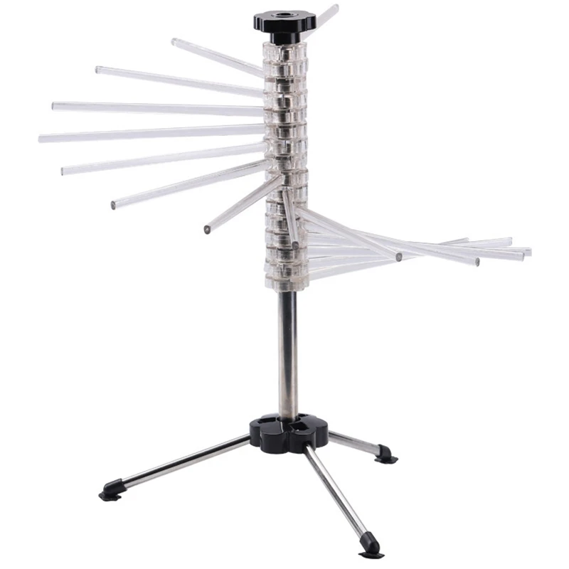 Kitchen Stand Spaghetti Manual Hanging Easy Clean Foldable Pasta Drying Rack Rotation Accessories Noodle Holder Tools
Kitchen Stand Spaghetti Manual Hanging Easy Clean Foldable Pasta Drying Rack Rotation Accessories Noodle Holder Tools