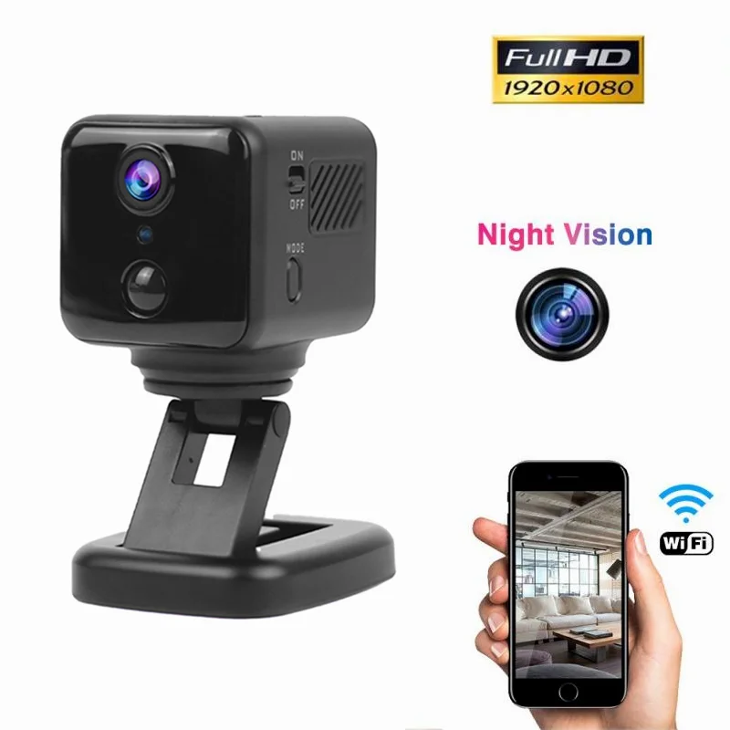 CT101 Mini Camera IP WIFI Sensor With 2000mAh Battery Night Motion Cam DVR Micro Webcam Sport DV Video Recorder Small Camcorders
CT101 Mini Camera IP WIFI Sensor With 2000mAh Battery Night Motion Cam DVR Micro Webcam Sport DV Video Recorder Small Camcorders