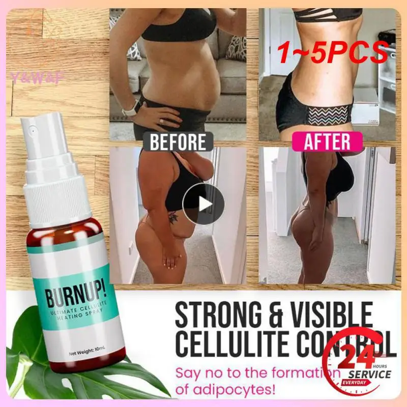1~5PCS Hot Sale 10ML BurnUp Ultimate Cellulite Spray Effective Fat Burners Belly Waist Thighs Firming Heating Skin Tightening
1~5PCS Hot Sale 10ML BurnUp Ultimate Cellulite Spray Effective Fat Burners Belly Waist Thighs Firming Heating Skin Tightening