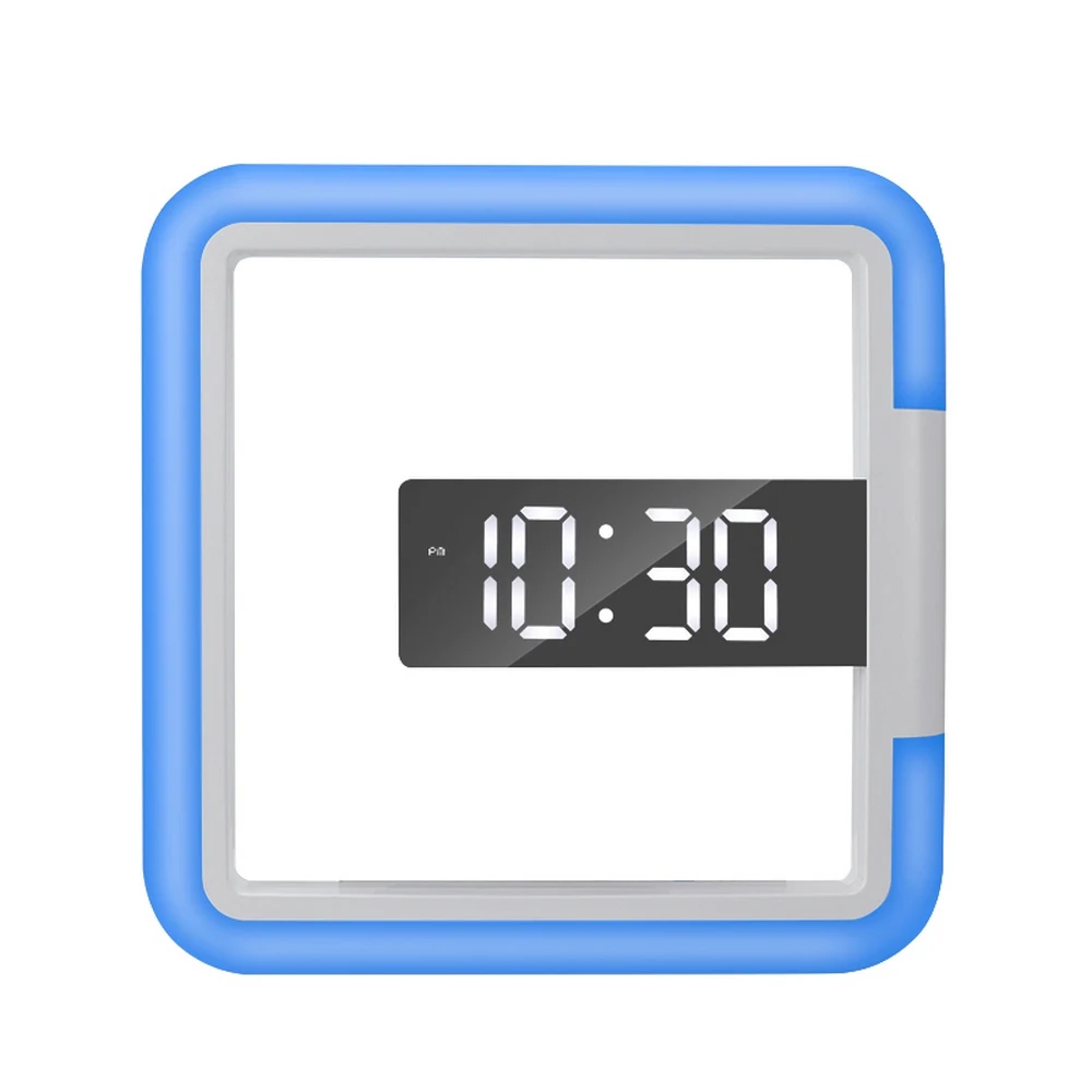 LED Mirror Clock Hollow Wall Clock Multifunctional Creative Clock Home Creative Thermometer Digital Alarm Clock Colorful Change
LED Mirror Clock Hollow Wall Clock Multifunctional Creative Clock Home Creative Thermometer Digital Alarm Clock Colorful Change